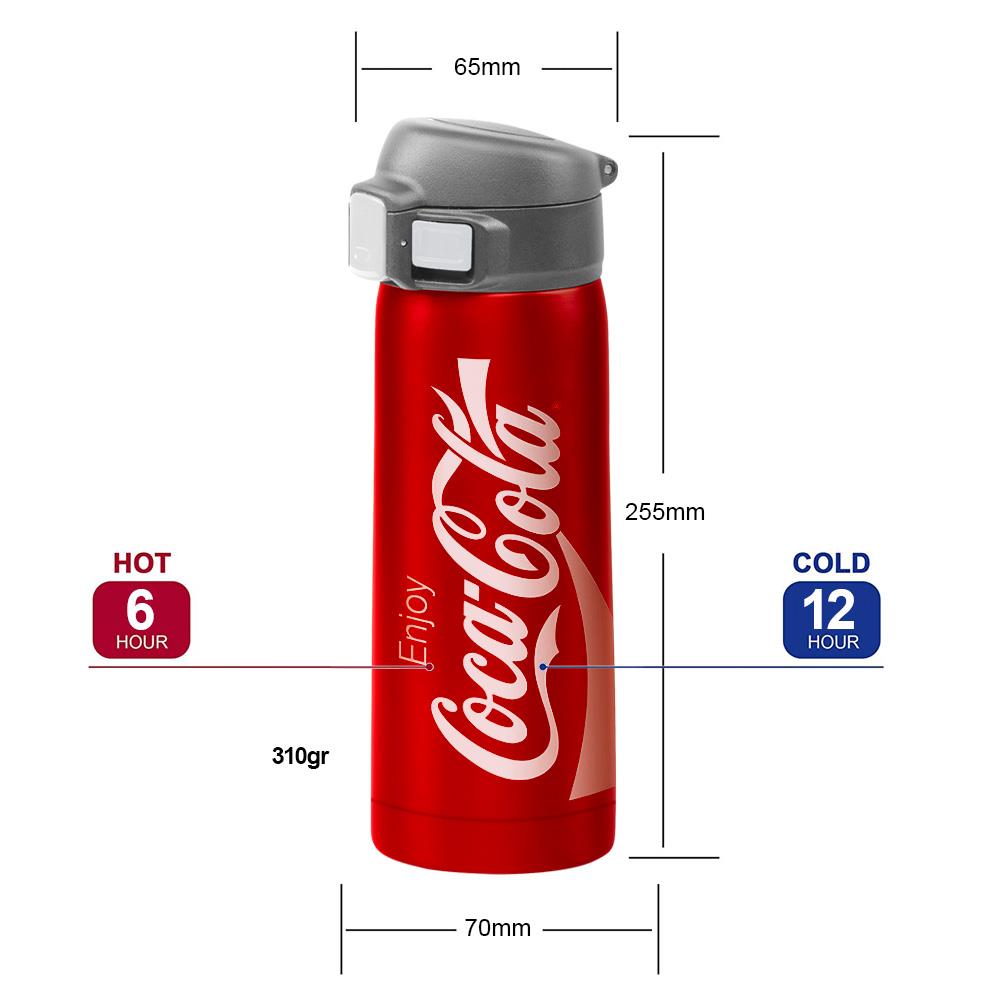 Coca-Cola%20CCMDB50%200,50L%20Vakumlu%20Çift%20Yalıtımlı%20Paslanmaz%20Çelik%20Seyahat%20Bardağı%20/Termos