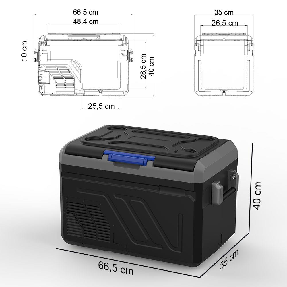 Coolist%20CLK25%2012/24Volt/220Volt%2025%20Litre%20Kompresörlü%20Oto%20Buzdolabı/Dondurucu