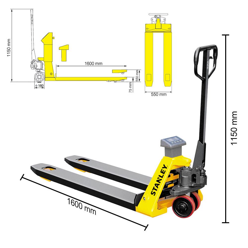 Stanley%20CPT20SCA%202%20Ton%20Terazili%20Profesyonel%20Transpalet