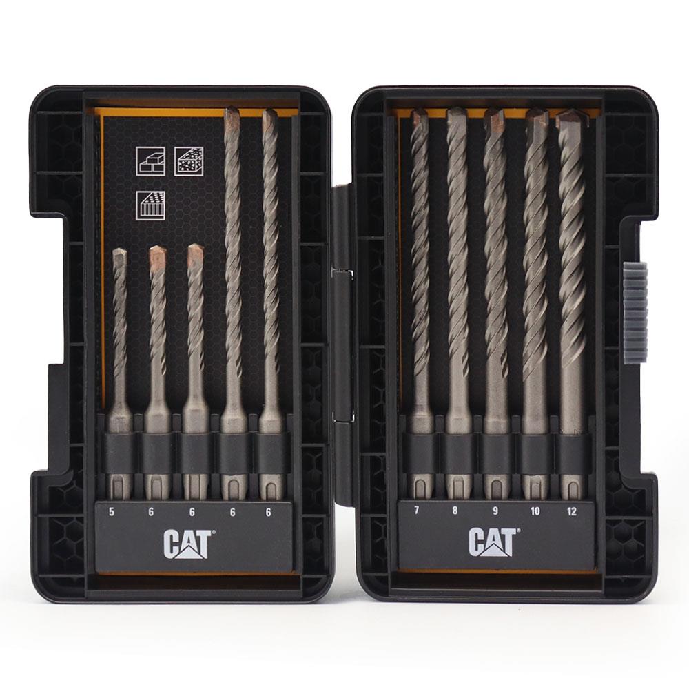 CAT%20DA03901%2010%20Parça%20Tungsten%20Karbür%20SDS-Plus%20Beton%20Matkap%20Uç%20Seti