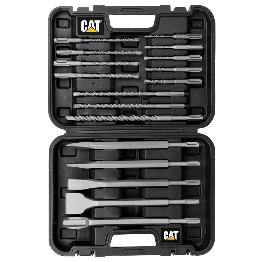 CAT%20DA03902%2017%20Parça%20Tungsten%20Karbür%20SDS-Plus%20Beton%20Kırıcı/Delici%20Matkap%20Ucu