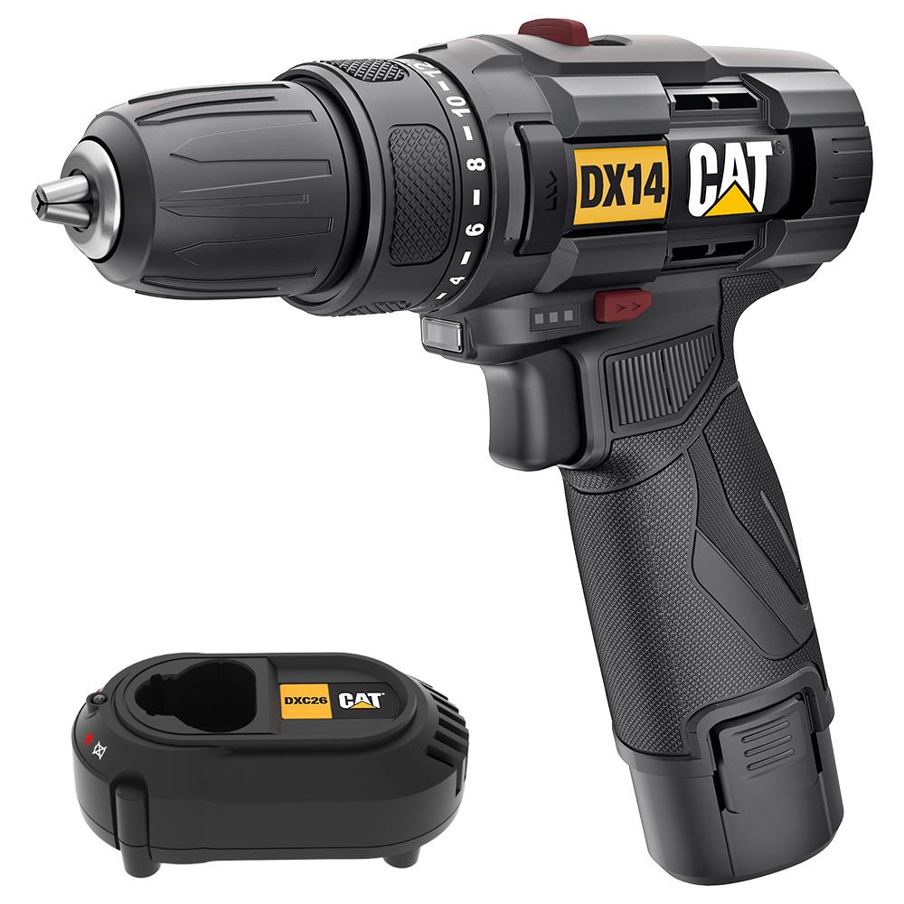 CAT%20DX14%2012Volt/2.0Ah%20Li-ion%20Profesyonel%20Şarjlı%20Matkap