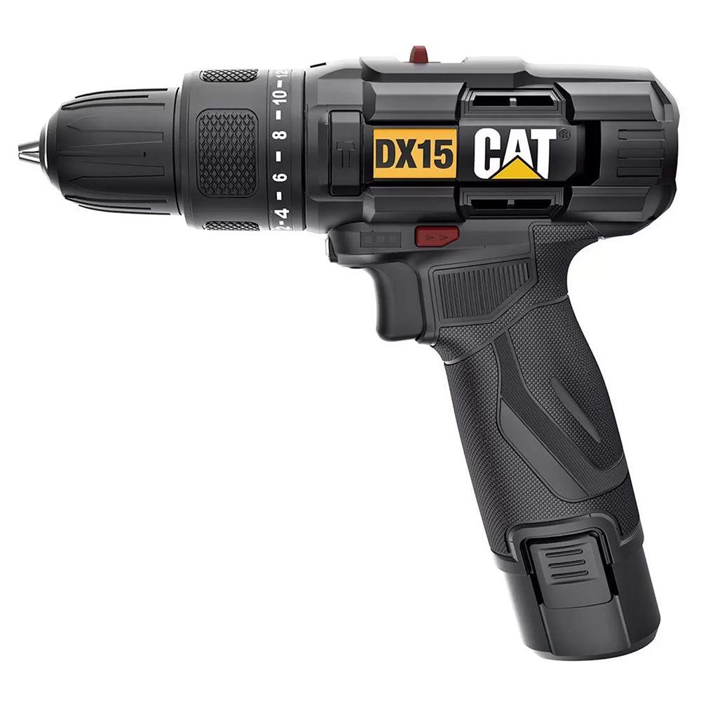 CAT%20DX15.1%2012Volt/2.0Ah%20Li-ion%20Çift%20Akülü%20Profesyonel%20Şarjlı%20Darbeli%20Matkap