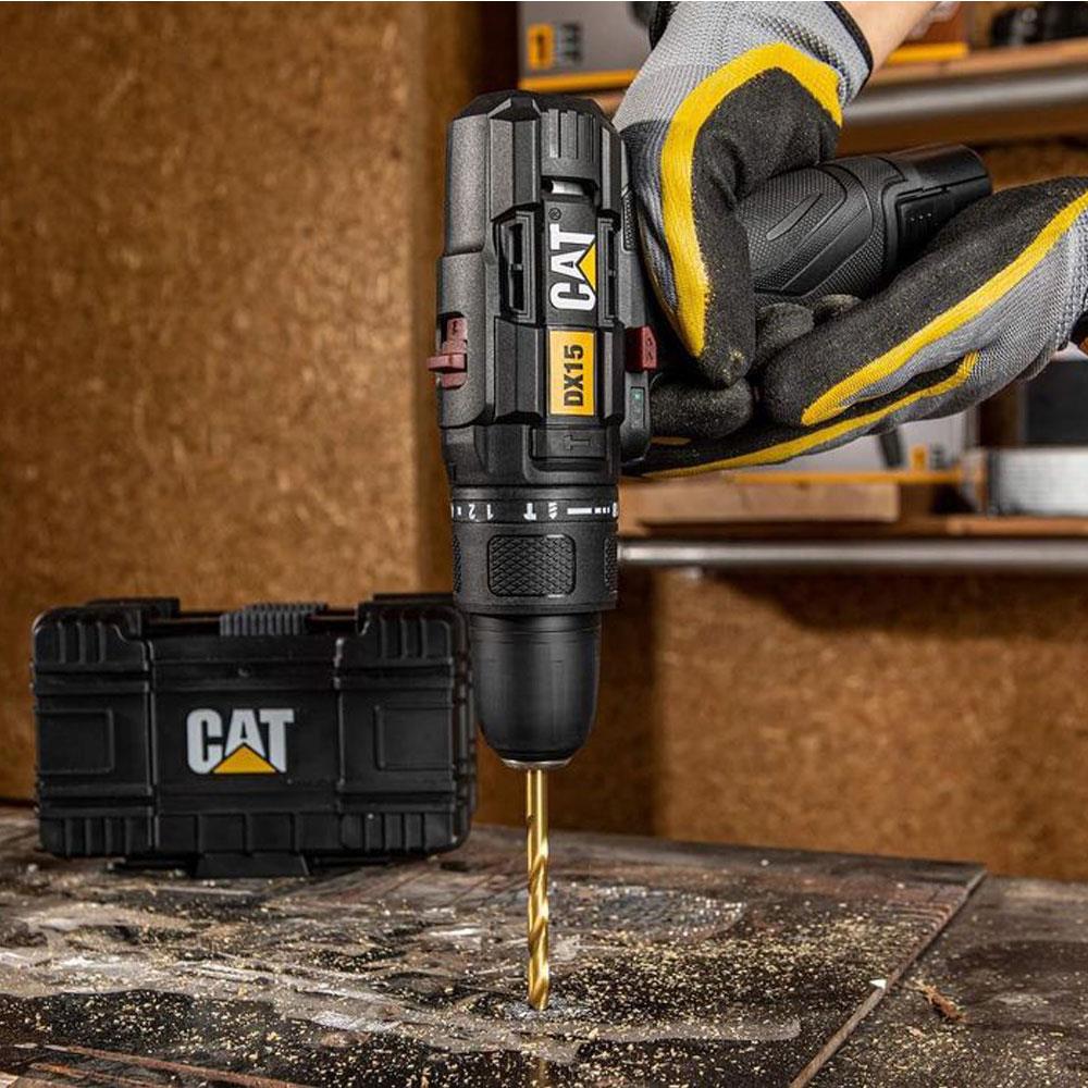 CAT%20DX15%2012Volt/2.0Ah%20Li-ion%20Profesyonel%20Şarjlı%20Darbeli%20Matkap