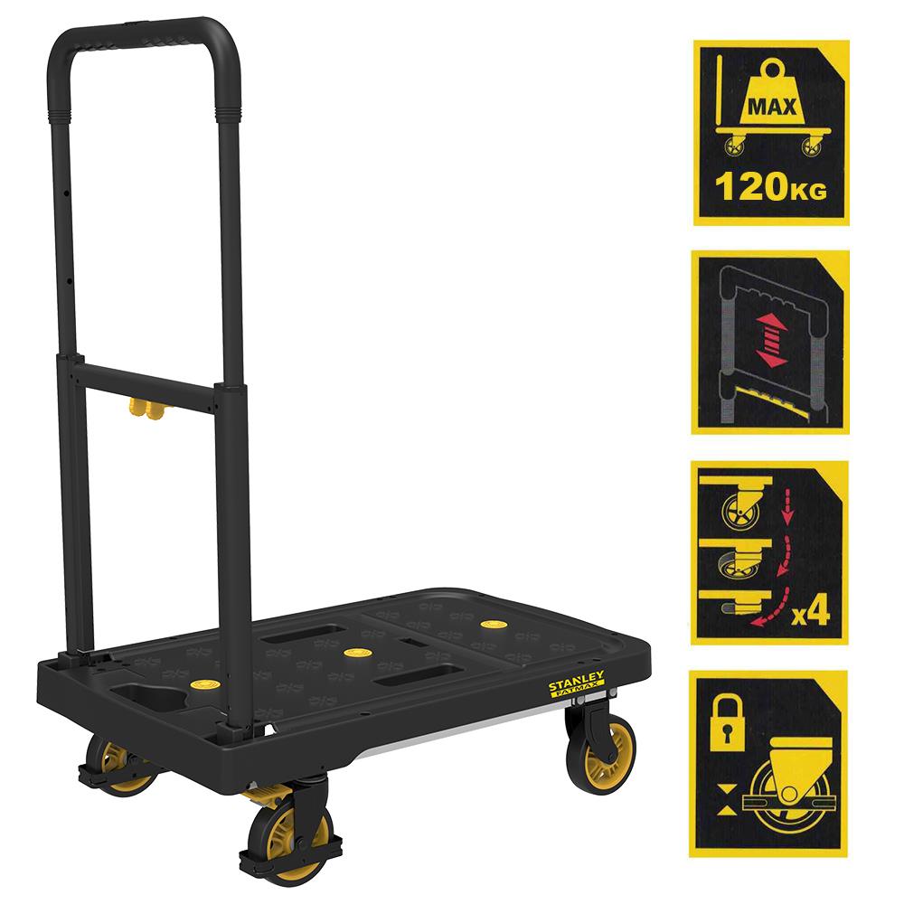 STANLEY%20FATMAX%20FX712%20120Kg%20Profesyonel%20Katlanabilir%20Paket%20Taşıma%20Arabası