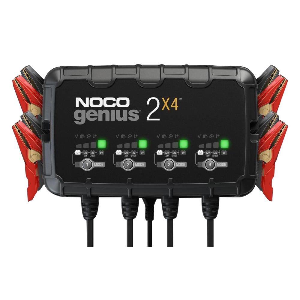 NOCO%20GENIUS2X4%206V/12V%2040A%20Çoklu/4’Lü%20Akıllı%20Akü%20Şarj%20ve%20Akü%20Bakım/Desülfatör