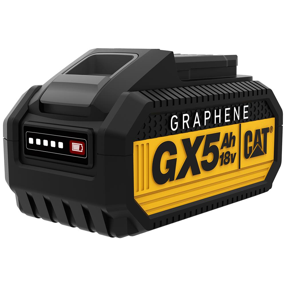 CAT%20GXB5%2018Volt/5.0Ah%20GRAPHENE%20Li-Polimer%20ONE%20FOR%20ALL%20Profesyonel%20Yedek%20Akü