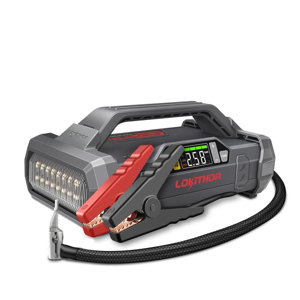 LOKITHOR%20JA301%2012V%202000Amp%20Li-Polimer%20Akıllı%20Akü%20Takviye%20+%20Pompa%20+%20Powerbank%20+%20Led%20Lamba