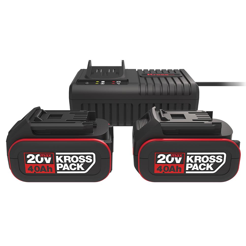 Kress%20KAD21%2020Volt%204.0Ah%20Li-ion%20KrossPack%202%20Adet%20Akü%20ve%20Akü%20Şarj%20Cihazı