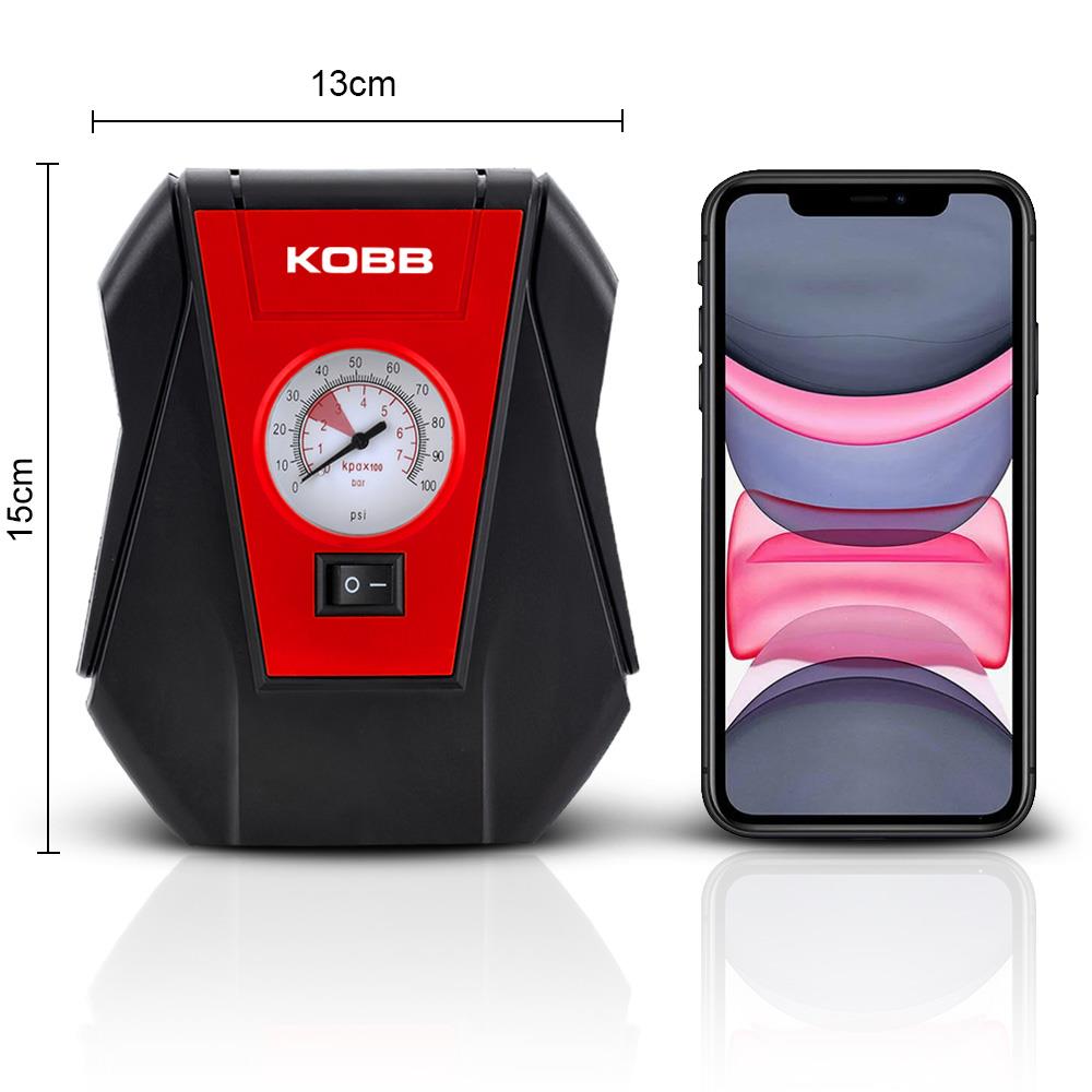 KOBB%20KB100%2012Volt%20100%20PSI%20Analog%20Göstergeli%20Hava%20Lastik%20Şişirme%20Pompası