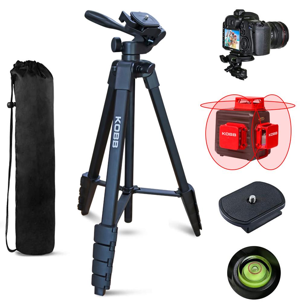 KOBB%20KBL16T%20160CM%20Su%20Terazili%20Profesyonel%20Alüminyum%20Lazer%20Tripod