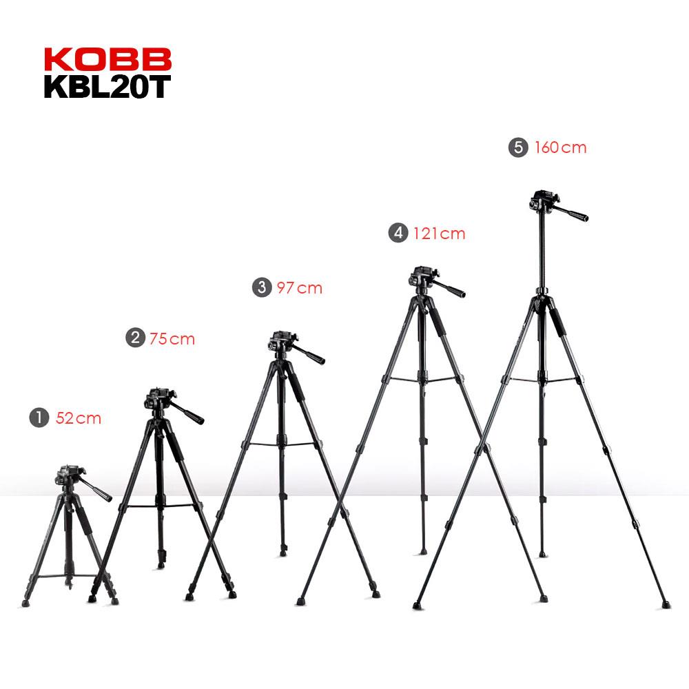 KOBB%20KBL20T%20160CM%20Su%20Terazili%20Profesyonel%20Alüminyum%20Lazer%20Tripod