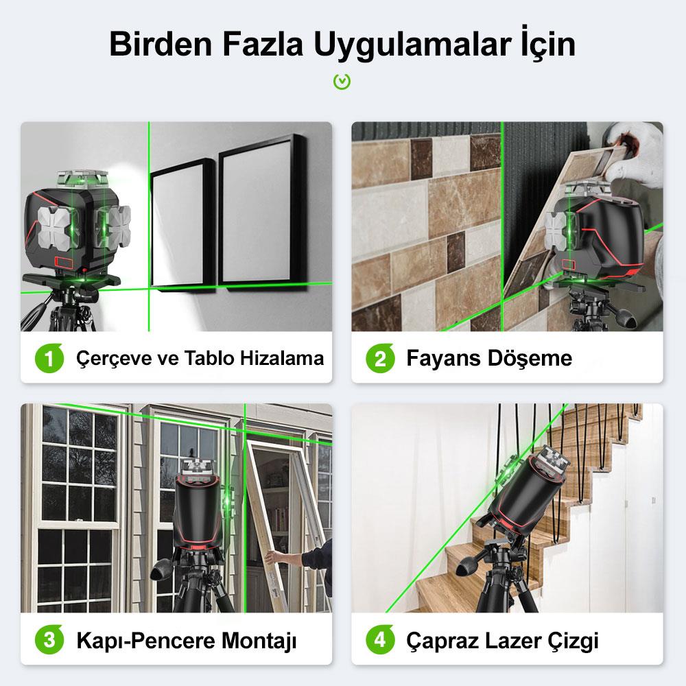 KOBB%20KBL36G%20Prof%20Li-ion%20Şarj%204X360⁰%20LCD%20Ekran%20Oto%20Hiza%20Yeşil%20Çapraz%20Çizgi%20Lazer%20Dist.UK%20Taşıma%20Çanta