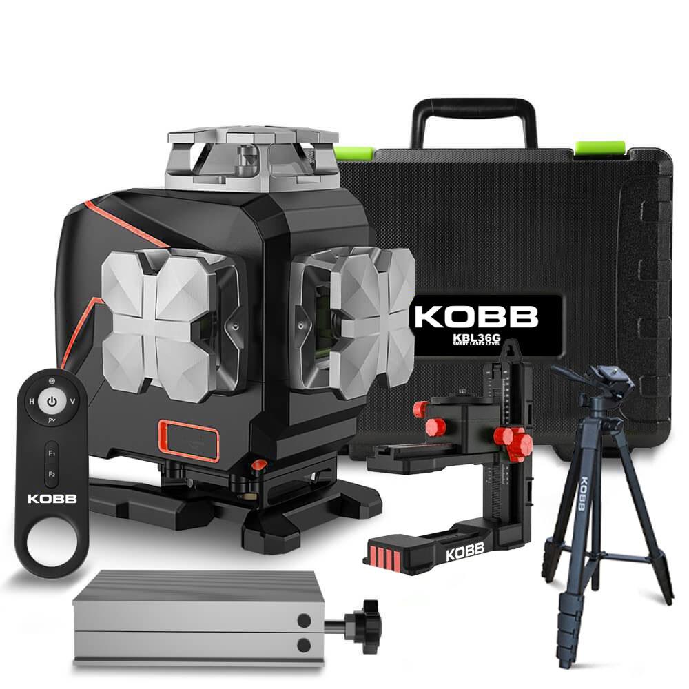 KOBB%20KBL36GTP%20Prof%20Li-ion%20Şarjlı%204X360⁰%20LCD%20Yeşil%20Çapraz%20Çizgi%20Lazer%20Distomat%20UK%20Tripod%20Taşıma%20Çanta