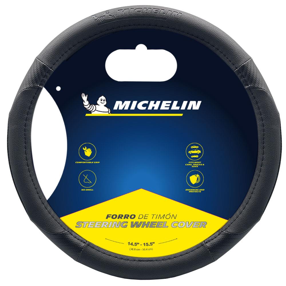 Michelin%20MC1000N%20Premium%20Suni%20Deri%20Direksiyon%20Kılıfı%20SİYAH