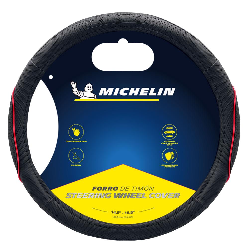 Michelin%20MC1003NR%20Premium%20Suni%20Deri%20Direksiyon%20Kılıfı%20KIRMIZI