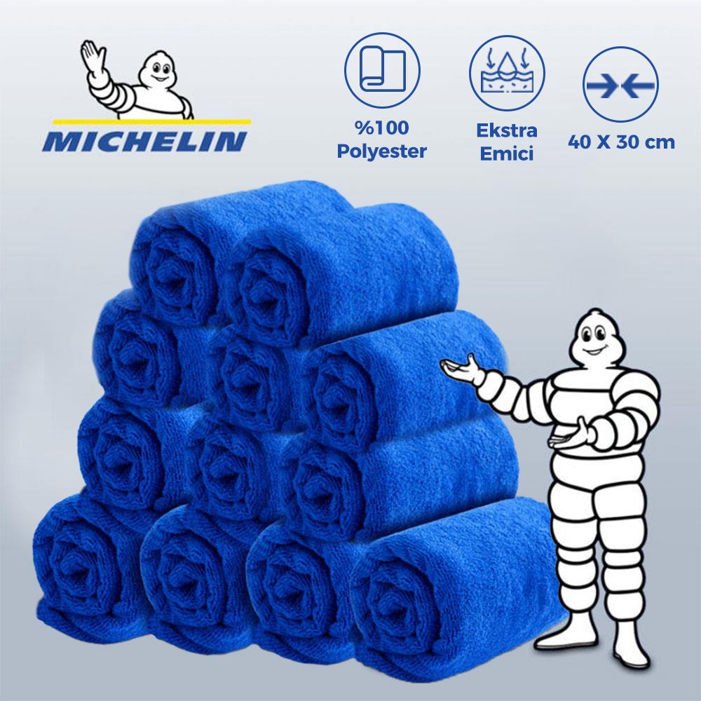 Michelin%20MC3504%2040X30cm%20Süper%20Emici%20Mikrofiber%20Havlu,%2012%20Adet