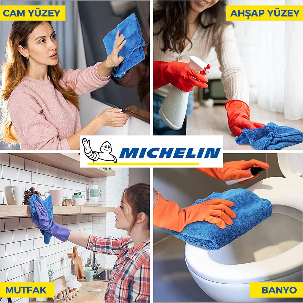 Michelin%20MC3504%2040X30cm%20Süper%20Emici%20Mikrofiber%20Havlu,%2012%20Adet