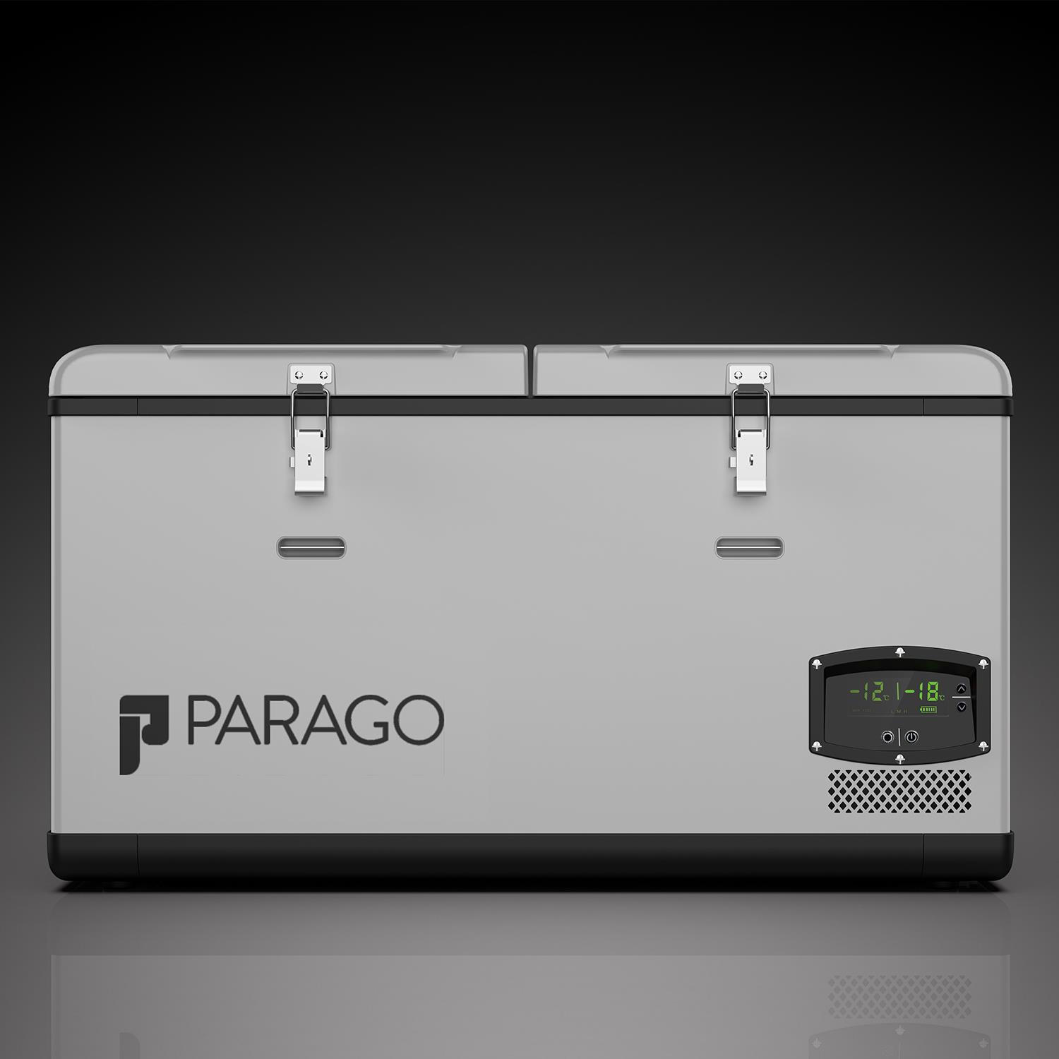 Parago%20PG95%2012/24Volt%2095%20Litre%20Çift%20Bölmeli%20Outdoor%20Kompresörlü%20Oto%20Buzdolabı