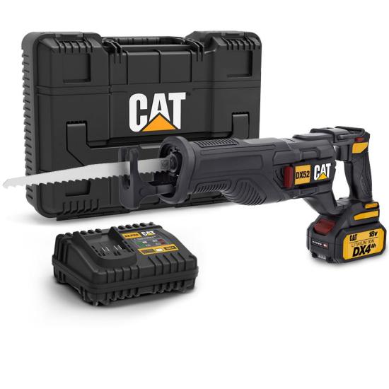 CAT DX52 18Volt/4.0Ah Li-ion Tek Akülü Profesyonel Tilki Kuyruğu Testere