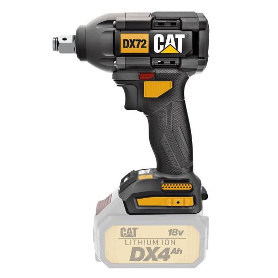 CAT DX72B 18Volt 350Nm Kömürsüz Profesyonel Şarjlı Somun Sıkma (Akü Dahil Değildir)