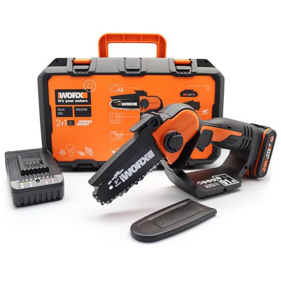 WORX WG324E 20Volt 2.0Ah Li-ion 12CM Profesyonel Şarjlı Zincirli Testere