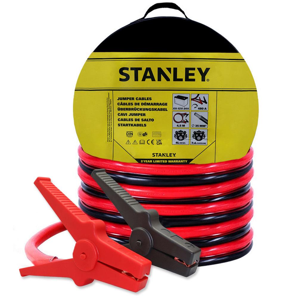 STANLEY%20SXA16%206V/12V/24V%20480Amper%204,5Metre%2035mm²%20Akü%20Takviye%20Kablosu