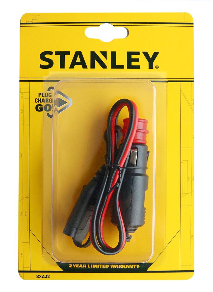 STANLEY%20SXA32%2012V%20Araç%20Çakmaklık%20Uçlu%20Akü%20Şarj%20Bağlantı%20Kablosu