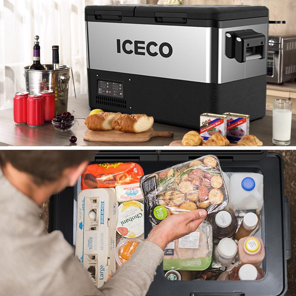 ICECO%20TCD45%2012/24Volt%2045%20Litre%20Çift%20Bölmeli%20Outdoor%20Kompresörlü%20Oto%20Buzdolabı/Dondurucu