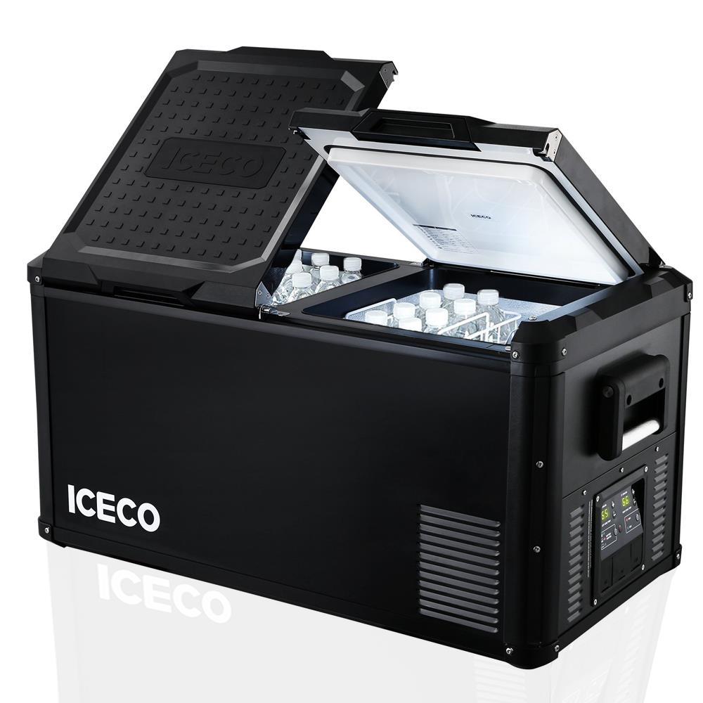 ICECO%20VL75PROD%2012/24Volt%20220Volt%2075%20Litre%20Çift%20Bölmeli%20Outdoor%20Kompresörlü%20Oto%20Buzdolabı/Dondurucu