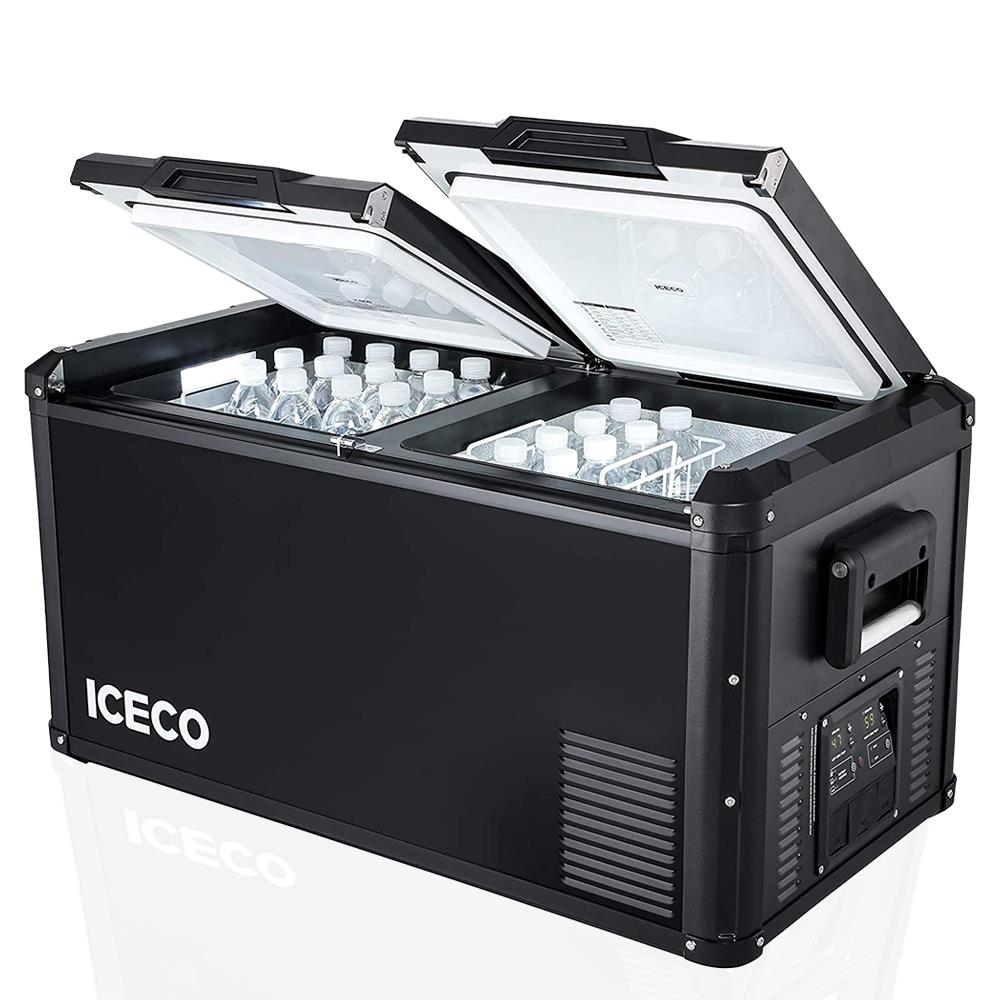 ICECO%20VL90PROD%2012/24Volt%20220Volt%2090%20Litre%20Çift%20Bölmeli%20Outdoor%20Kompresörlü%20Oto%20Buzdolabı/Dondurucu