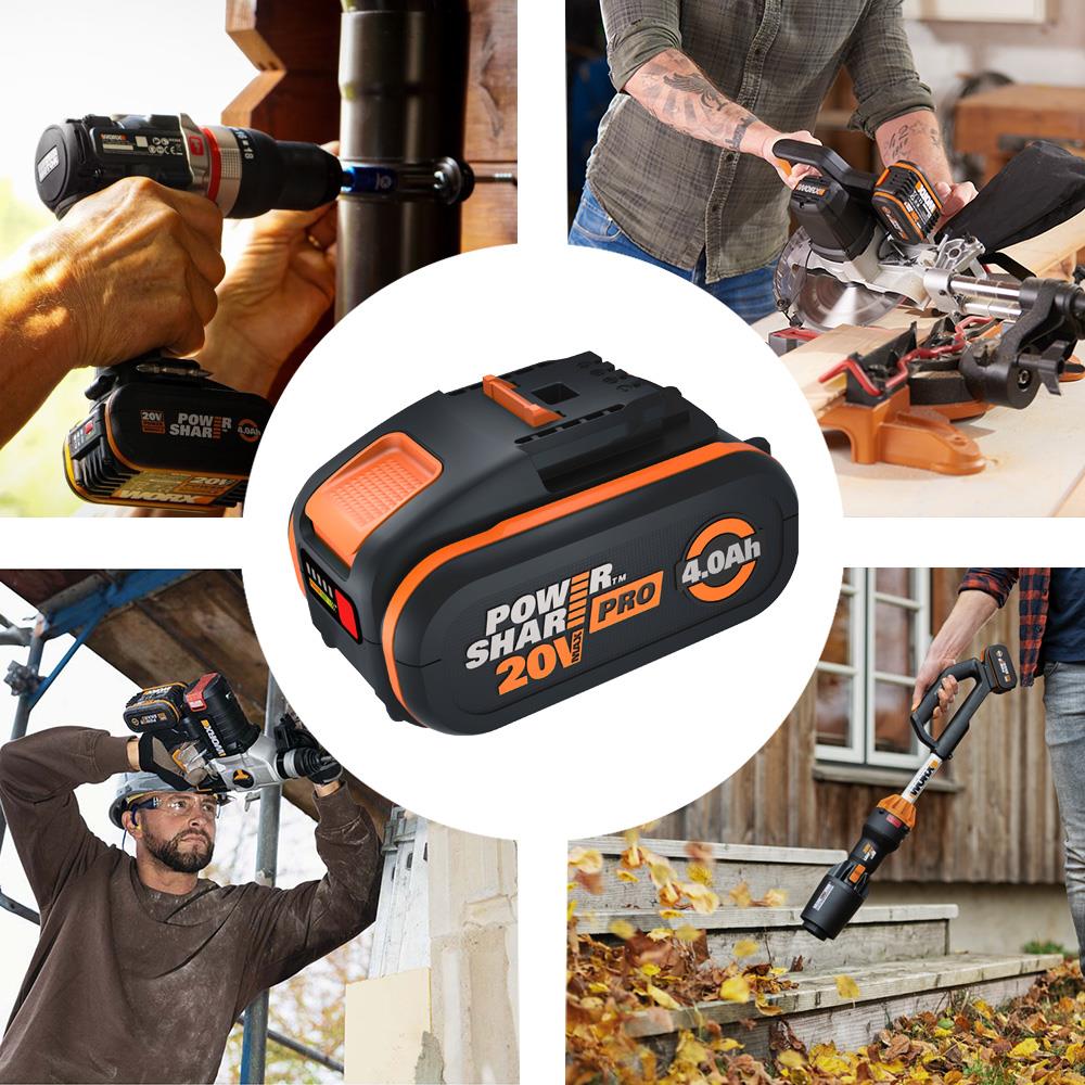 WORX%20WA3014%2020Volt%204.0Ah.%20Li-ion%20PowerShare%20Pro%20Yedek%20Akü