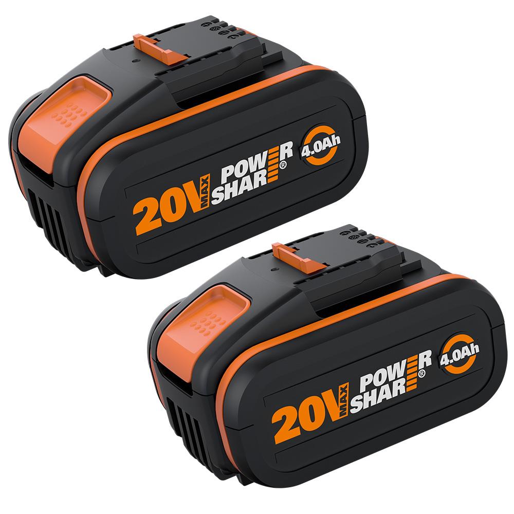 WORX%20WA3553.2%2020Volt%204.0Ah.%202’li%20Paket%20Li-ion%20PowerShare%20Yedek%20Akü