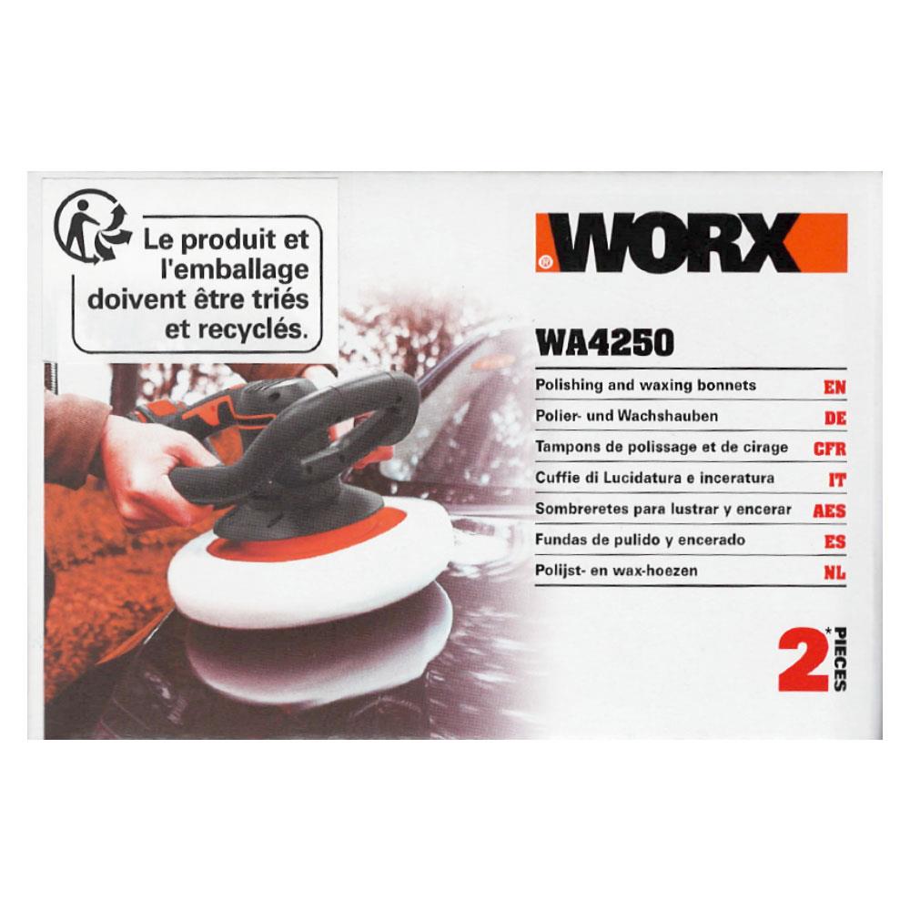 WORX%20WA4250%20254MM%20WX856%20İçin%20Yedek%20Pasta%20ve%20Cila%20Polisaj%20Bonesi%202%20Adet