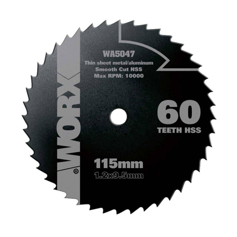 WORX%20WA5047%20115x9,5mm%20Alüminyum,%20PVC,%20Sac%20Kesme,%20Daire%20Testere%20Bıçağı