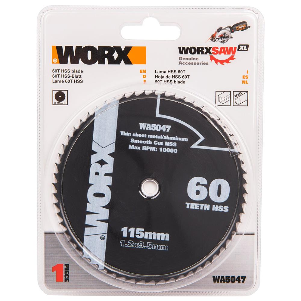 WORX%20WA5047%20115x9,5mm%20Alüminyum,%20PVC,%20Sac%20Kesme,%20Daire%20Testere%20Bıçağı