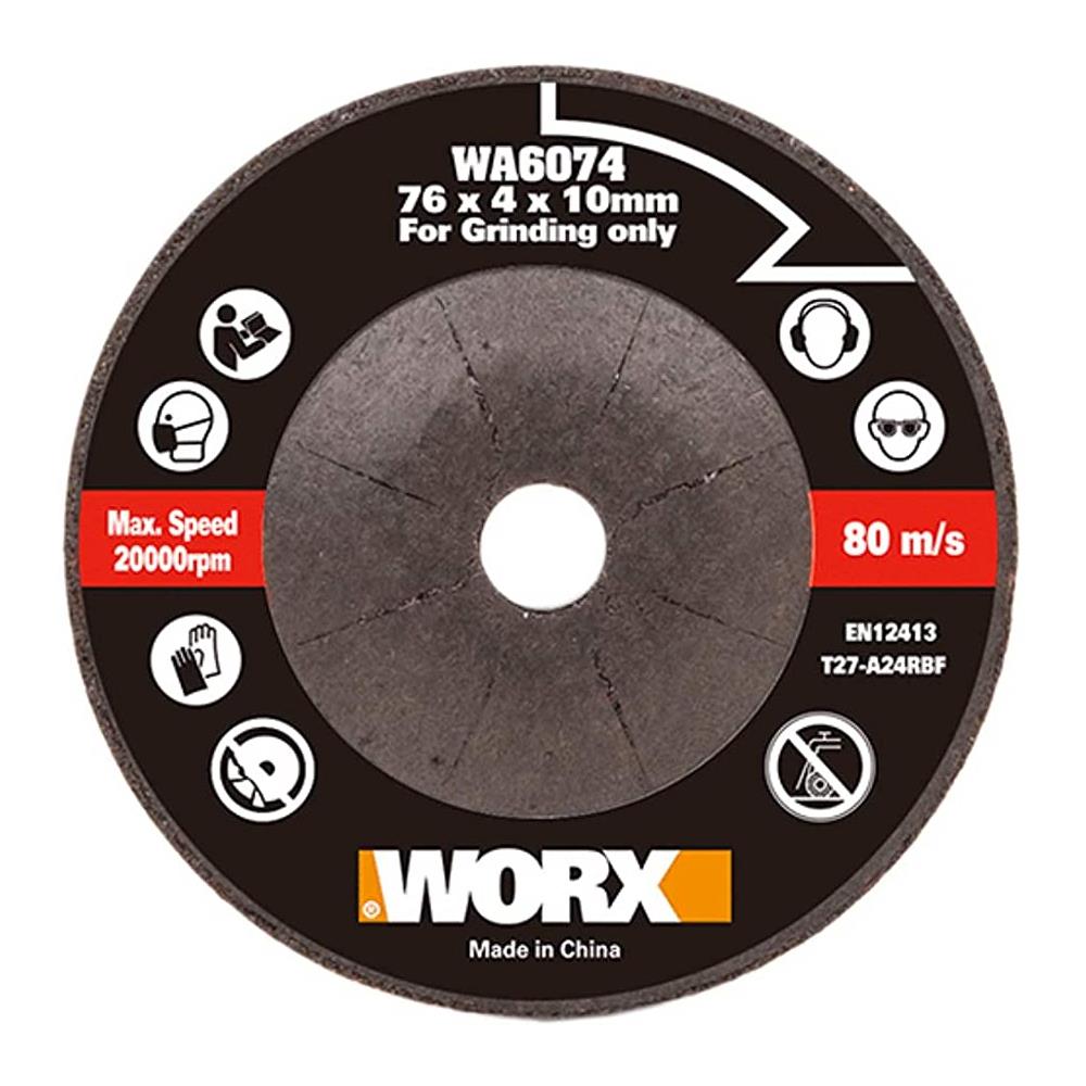 WORX%20WA6074%20WX801%20İçin%2076x10mm%20Metal%20Taşlama%20Taşı