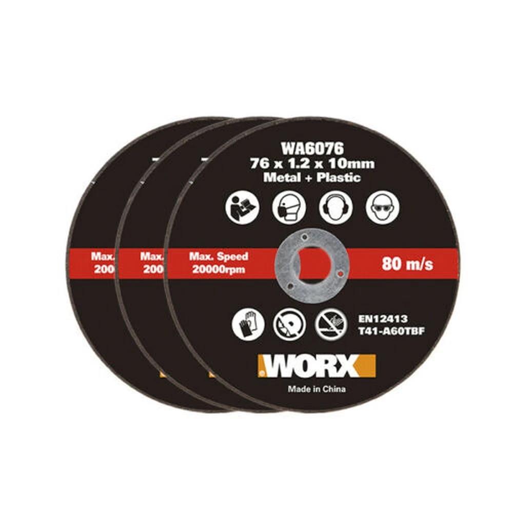 WORX%20WA6076.3%20WX801%20İçin%2076x10mm%203%20Adet%20Metal%20ve%20PVC%20Kesme%20Taşı