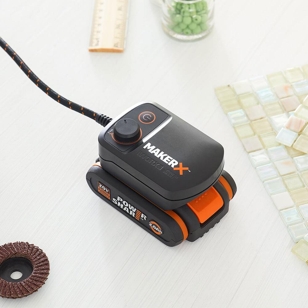 WORX%20WA7160%20MAKERX%2020Volt%20HUB%20Devir%20Ayarlı%20Adaptör%20(Akü%20Dahil%20Değildir)