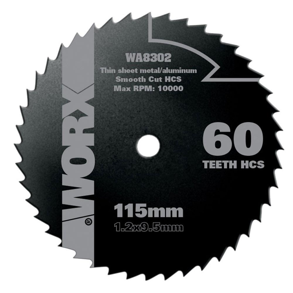 WORX%20WA8302%20115x9,5mm%20Metal,%20Ahşap,%20PVC,%20Alüminyum%20Kesme%20Daire%20Testere%20Bıçağı