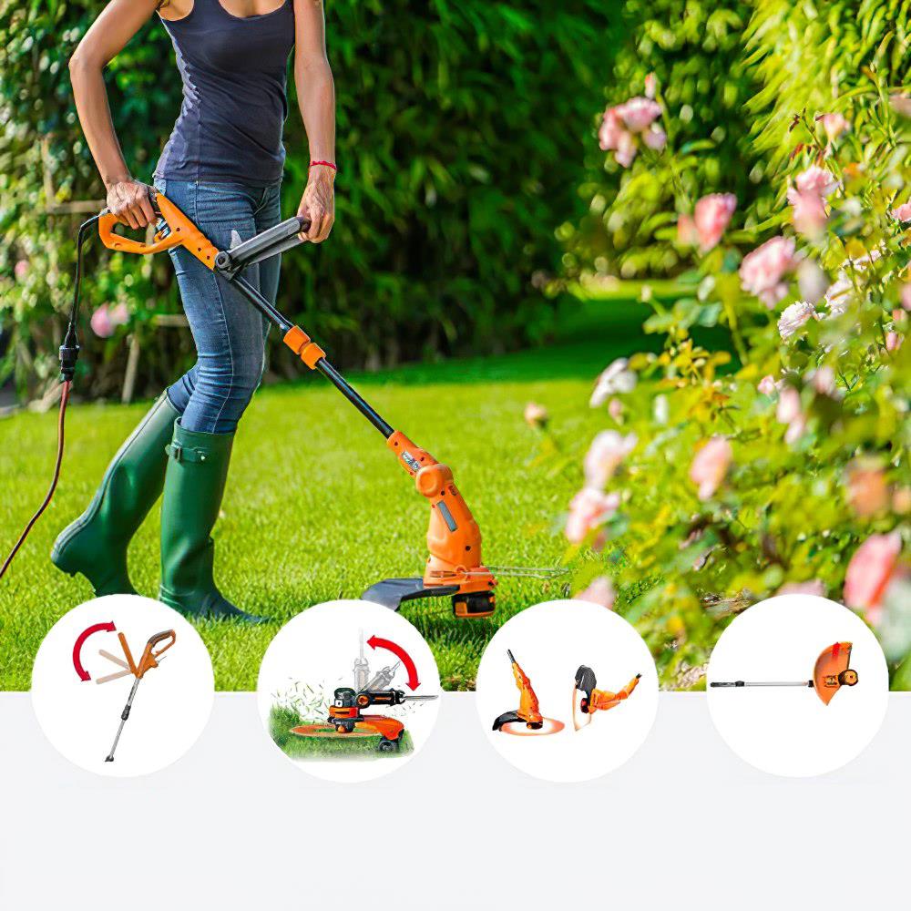 WORX%20WG119E%20550Watt%2030cm%20Elektrikli%20Teleskobik%20Saplı%20Misinalı%20Çim%20ve%20Kenar%20Kesme