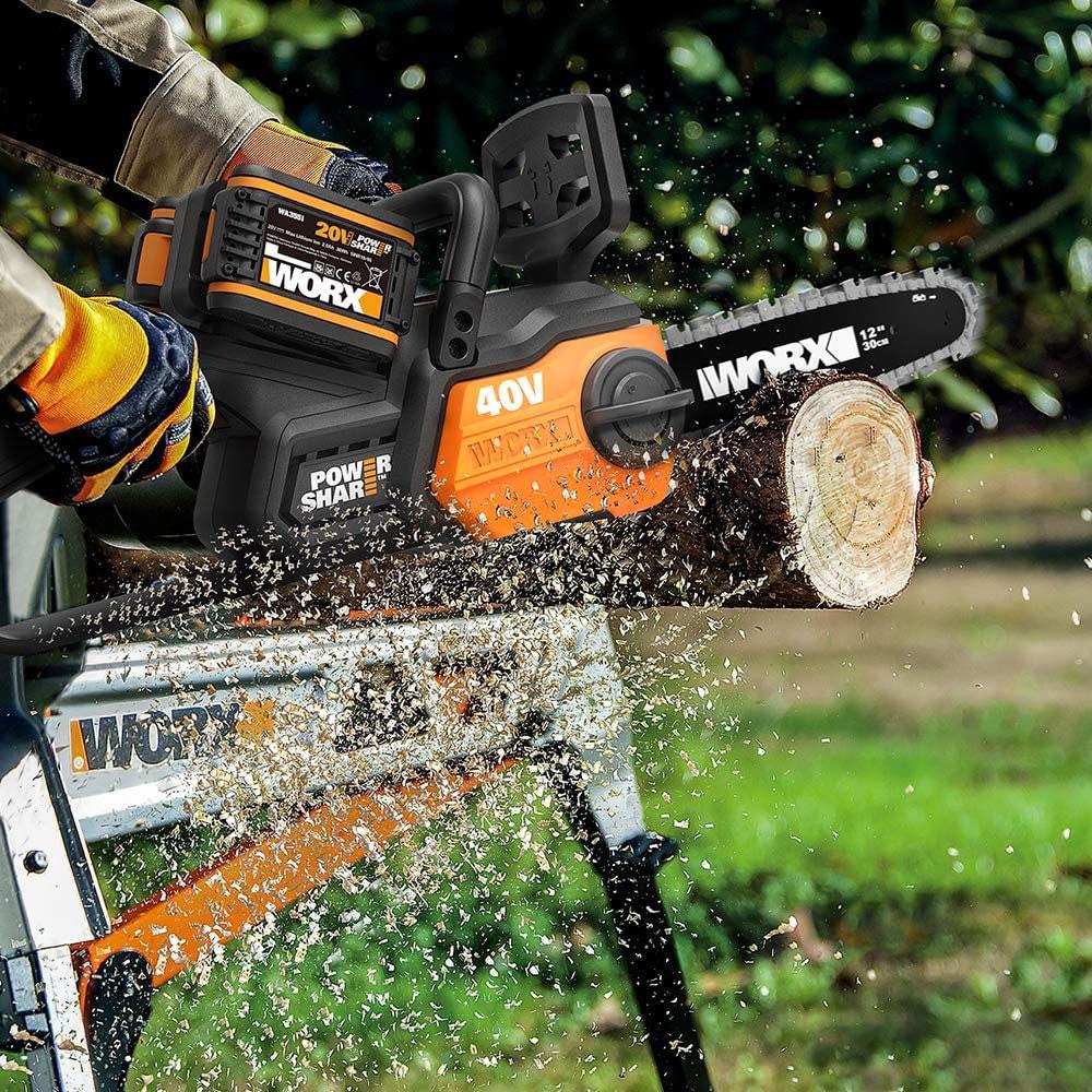 WORX%20WG381E%2040Volt%202.0Ah%20Li-ion%2030CM%20Profesyonel%20Şarjlı%20Zincirli%20Testere