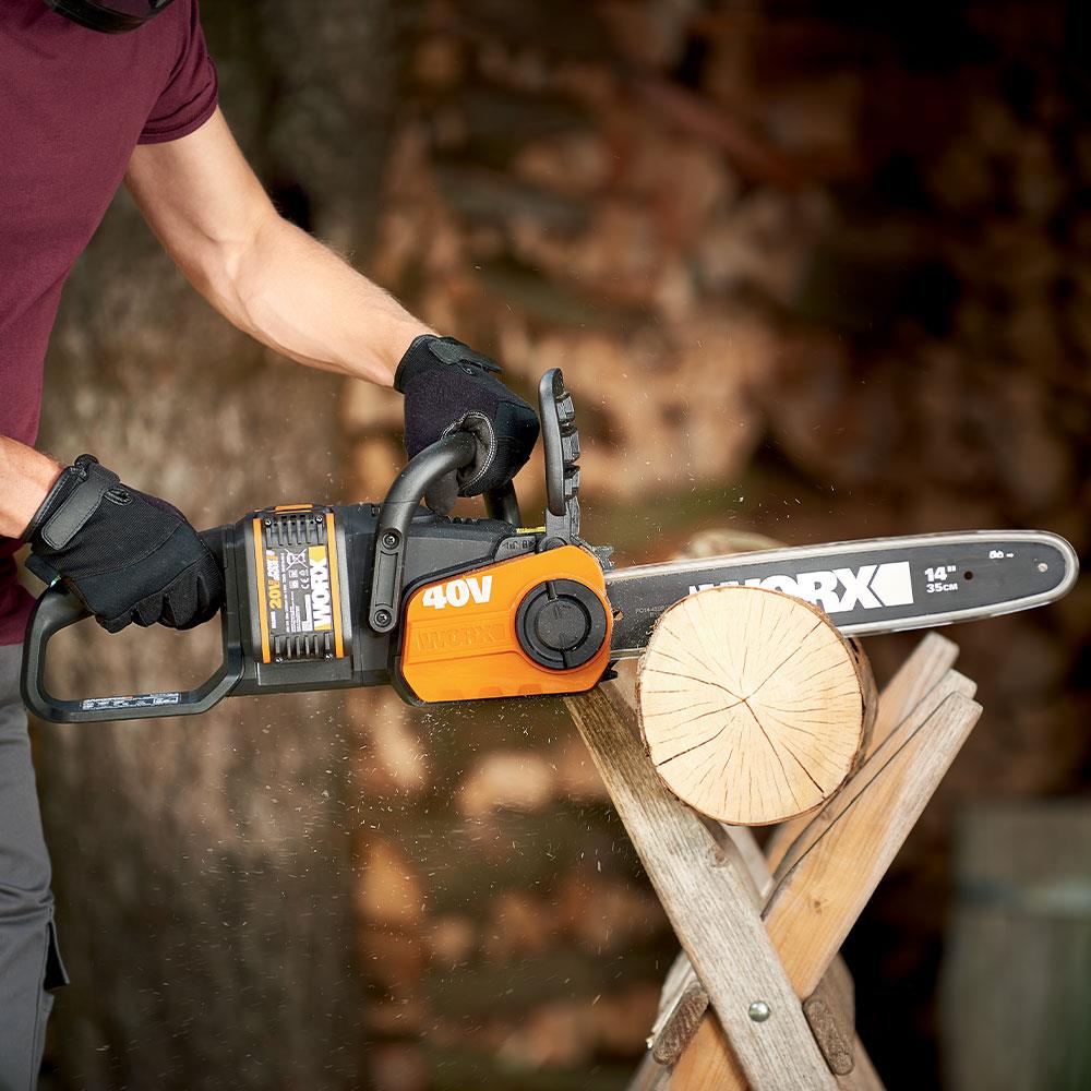 WORX%20WG384E%2040Volt%202.0Ah%20Li-ion%2035CM%20Profesyonel%20Şarjlı%20Kömürsüz%20Zincirli%20Testere