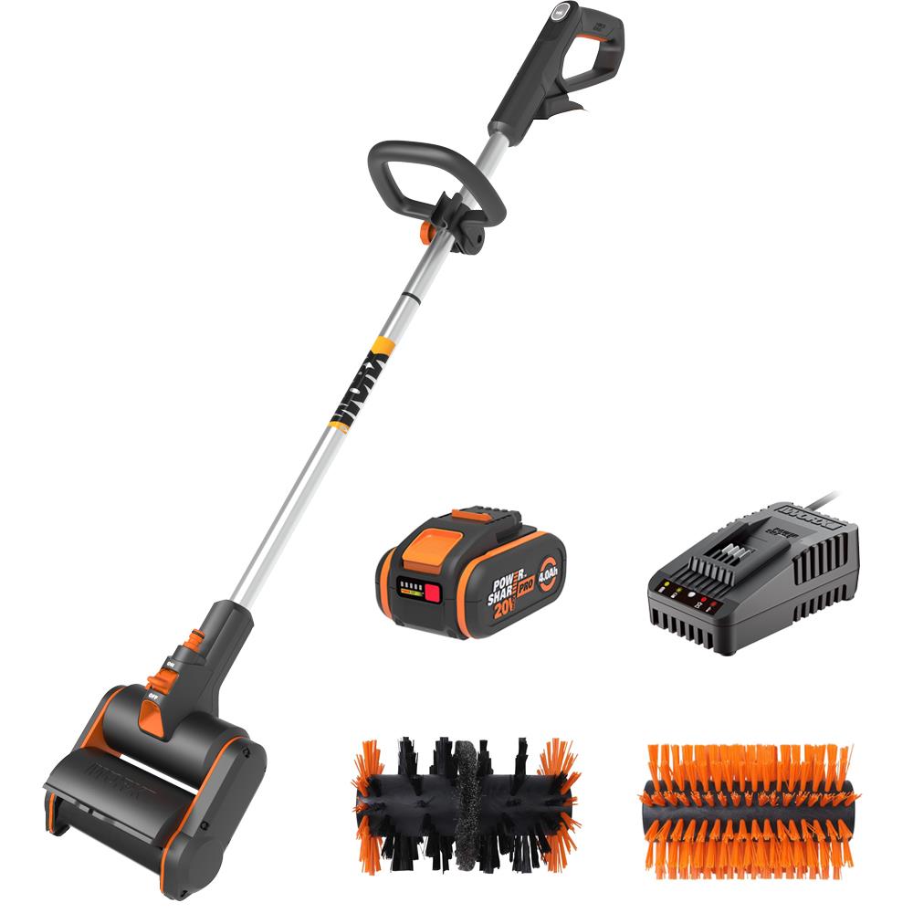 WORX%20WG441E%2020Volt%204.0Ah.%20Li-ion%20Tek%20Akülü%20165MM%20Profesyonel%20Çok%20Amaçlı%20Şarjlı%20Zemin%20Fırçası