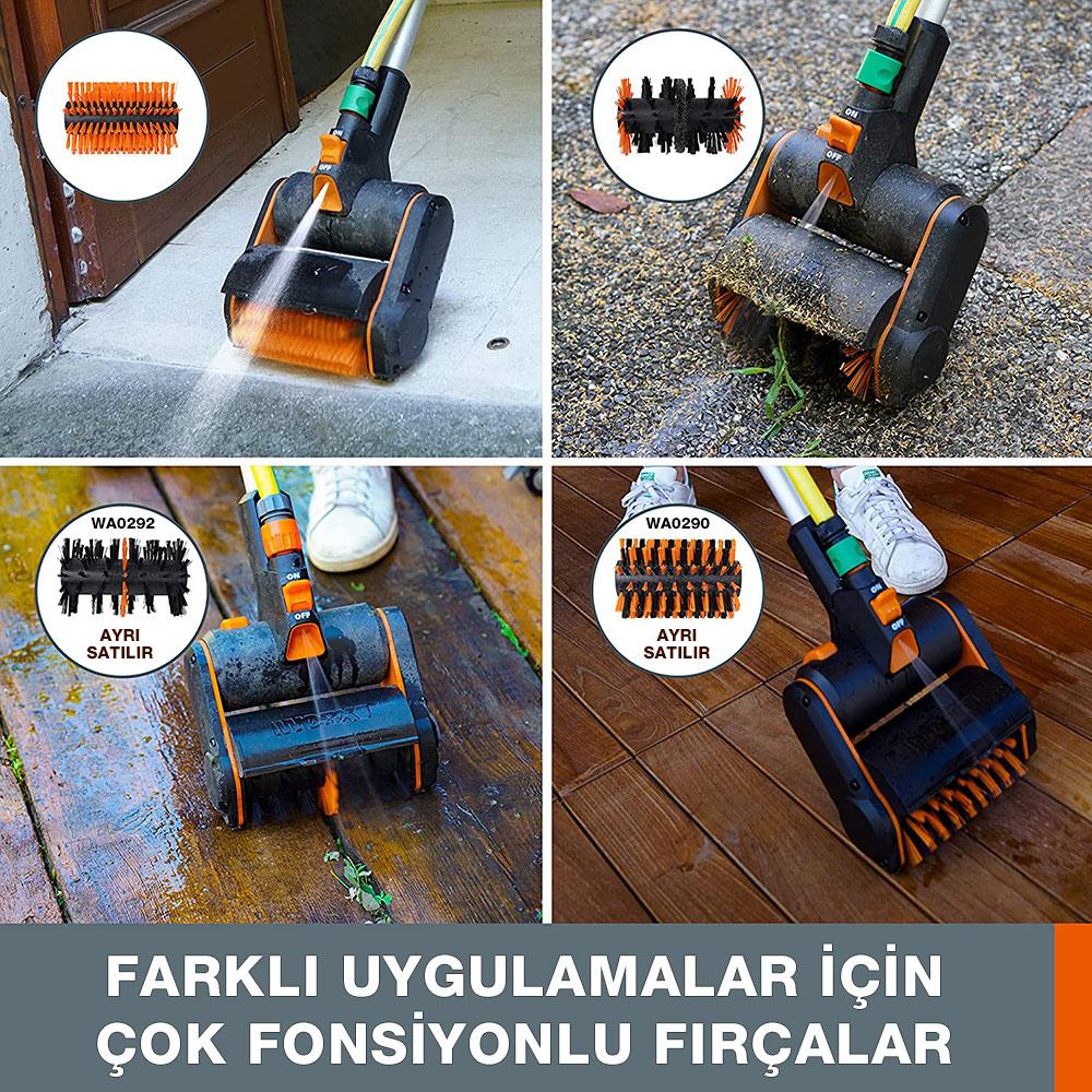 WORX%20WG441E%2020Volt%204.0Ah.%20Li-ion%20Tek%20Akülü%20165MM%20Profesyonel%20Çok%20Amaçlı%20Şarjlı%20Zemin%20Fırçası