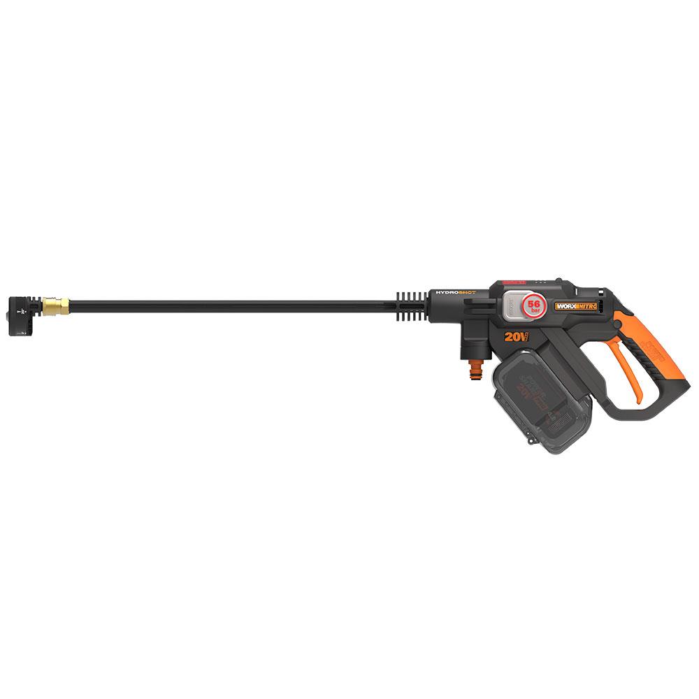 WORX%20WG633E%2020Volt%204.0Ah.%20Li-ion%2056Bar%20Kömürsüz%20Basınçlı%20Yıkama%20Tabancası%20+%202%20Parça%20Yıkama%20Seti