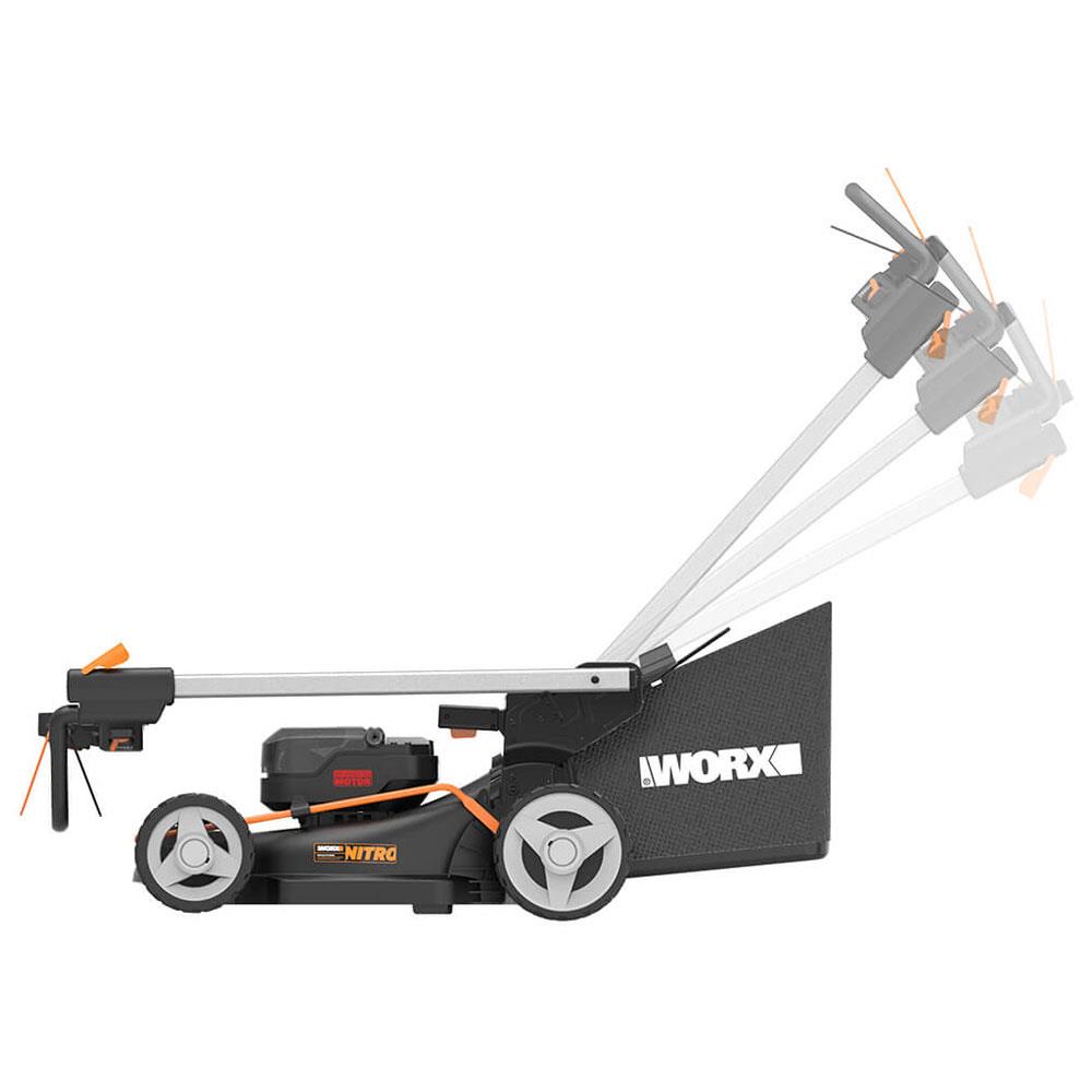 WORX%20WG748E%2040Volt%204.0Ah.%20Li-ion%2046CM%20Profesyonel%20Kömürsüz%20Şarjlı%20Çim%20Biçme