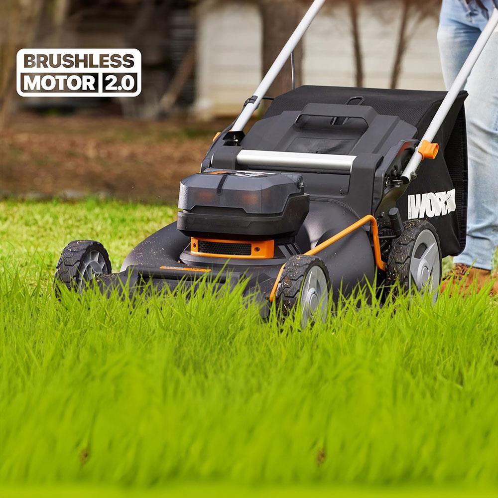 WORX%20WG748E%2040Volt%204.0Ah.%20Li-ion%2046CM%20Profesyonel%20Kömürsüz%20Şarjlı%20Çim%20Biçme