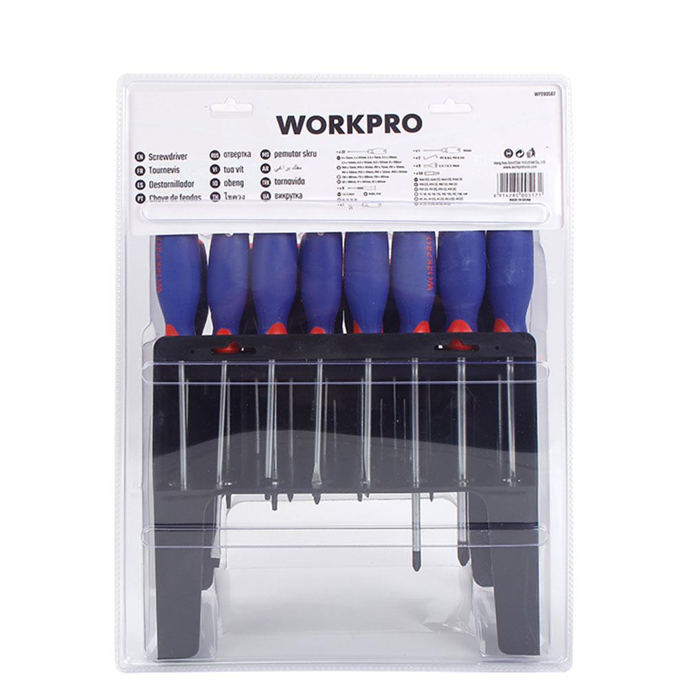 WORKPRO%20WP200507%20100%20Parça%20Duvar%20Askı%20Aparatlı%20Profesyonel%20CR-V%20Manyetik%20Tornavida%20ve%20Bits%20Uç%20Seti