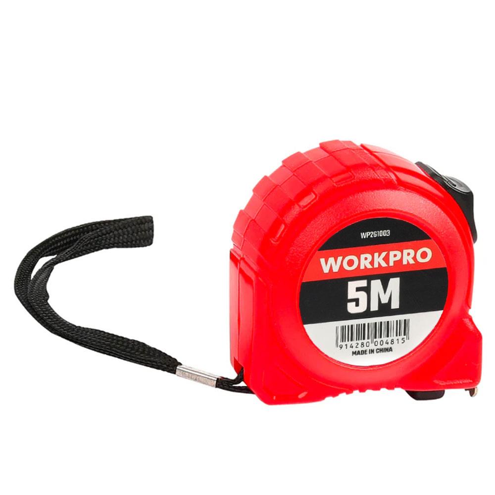 WORKPRO%20WP261003%205Mx19mm%20Beyaz%20Çelik%20Şerit%20Metre